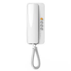 Multirezidenční telefon pro 4 5 6 drátovou instalaci WEKTA bílý