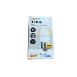 LED žárovka E27 6W 3000K...