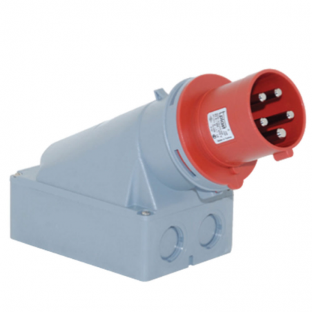 Přívodka nástěnná NP 635 63A 5 kolík